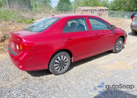 2010 Toyota Corolla Le from USA, damaged, VIN 2T1BU4EE1AC240027
